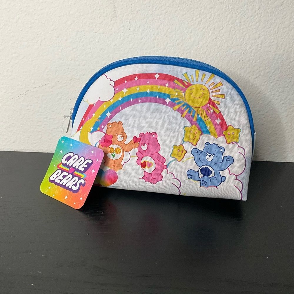 Care Bears Rainbow Pouch - Blue and White